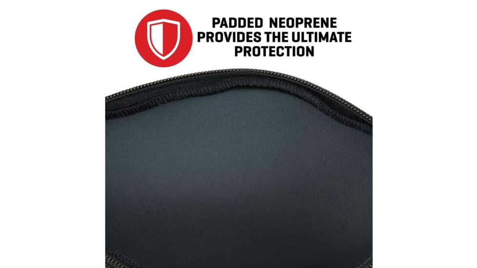 Allen Pistol Pouch Charcoal Neoprene, 9in, Charcoal, 3637