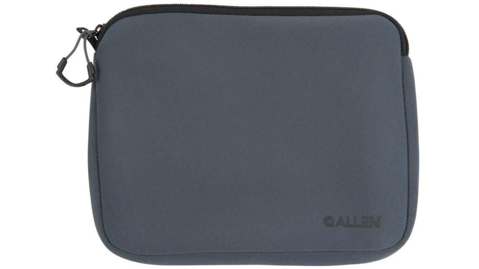 Allen Pistol Pouch Charcoal Neoprene, 9in, Charcoal, 3637