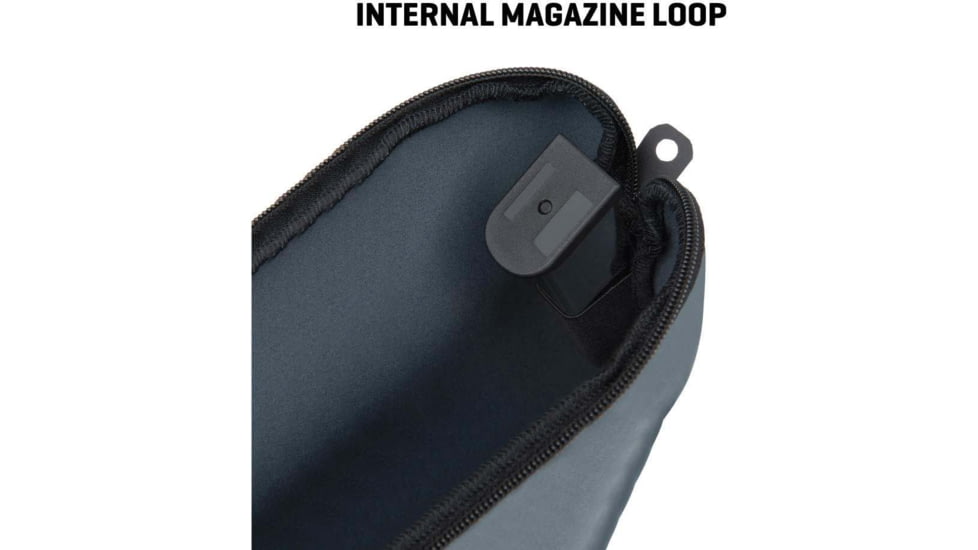 Allen Pistol Pouch Charcoal Neoprene, 7in, Charcoal, 3635