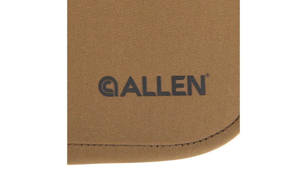 Allen Neoprene Pistol Pouch, Compact Handguns up to 7in, FDE, 3636