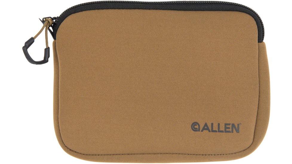 Allen Neoprene Pistol Pouch, Compact Handguns up to 7in, FDE, 3636