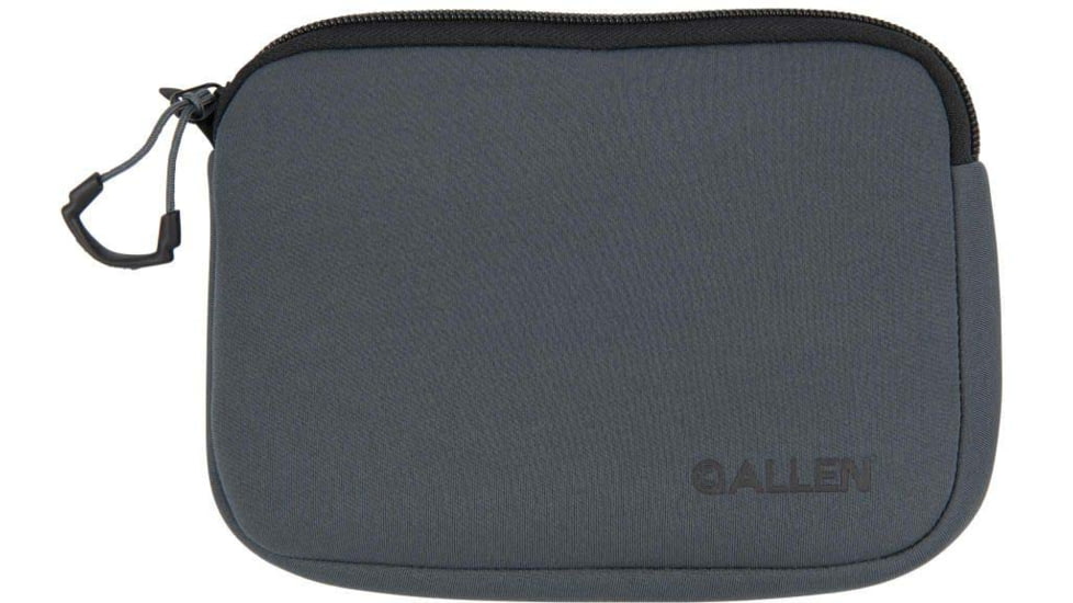 Allen Pistol Pouch Charcoal Neoprene, 7in, Charcoal, 3635