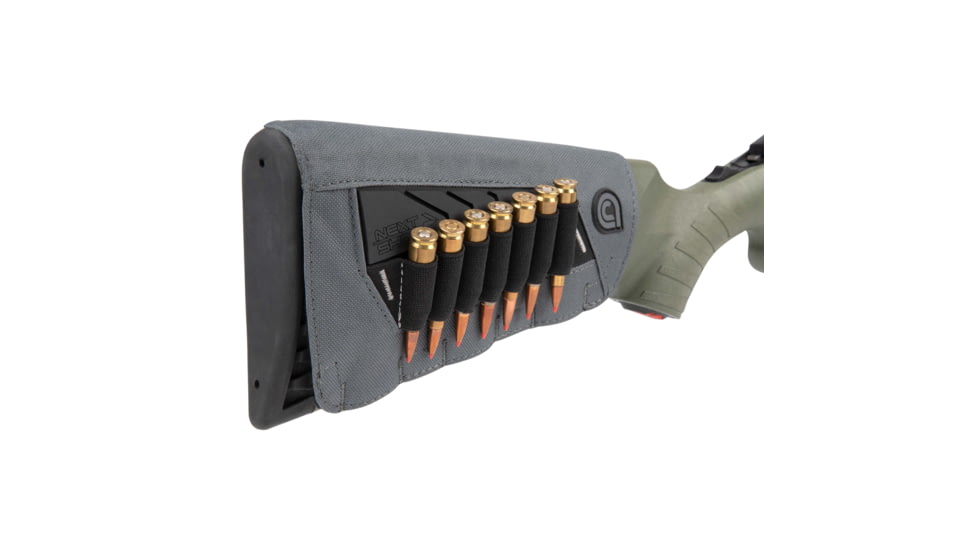 Allen Next Shot Bridger Premium Cartridge Carrier, Buttstock, Gray, 8524