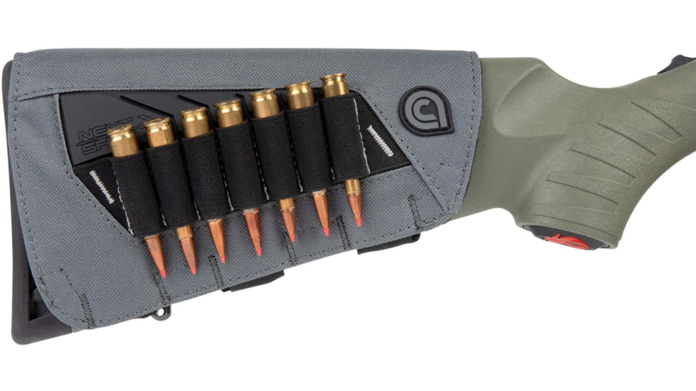 Allen Next Shot Bridger Premium Cartridge Carrier, Buttstock, Gray, 8524