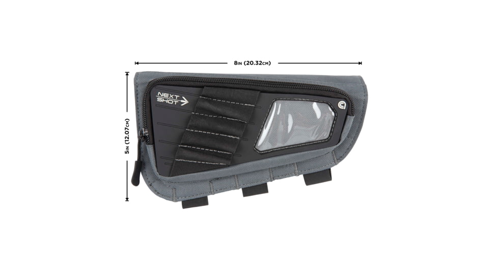 Allen Next Shot Cody Buttstock Pouch, Black, 8528