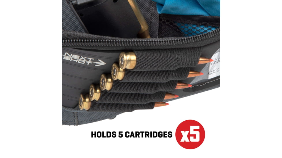 Allen Next Shot Cody Buttstock Pouch, Black, 8528