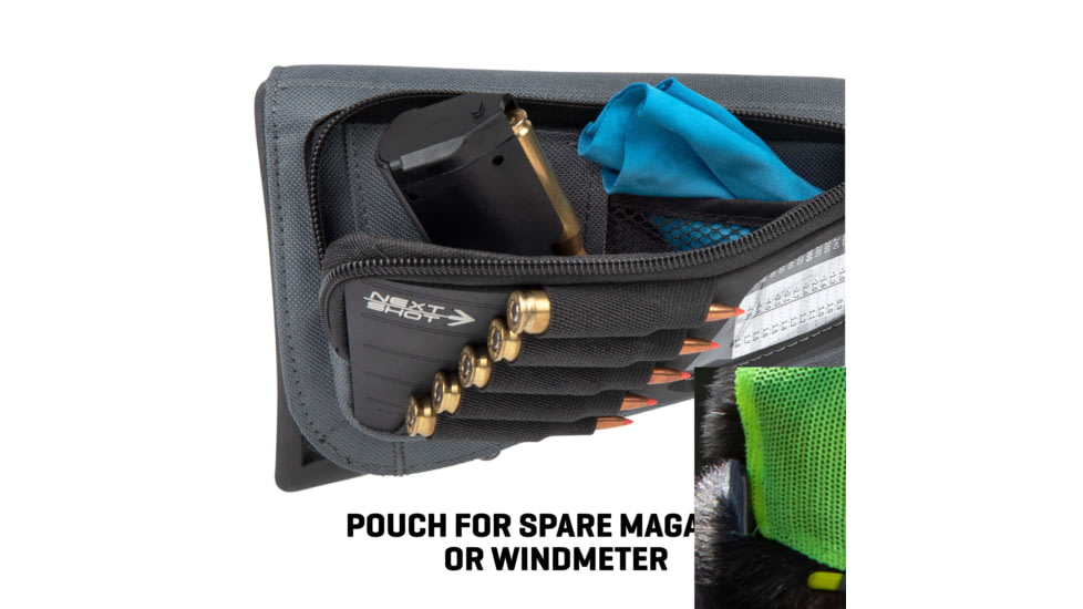 Allen Next Shot Cody Buttstock Pouch, Black, 8528