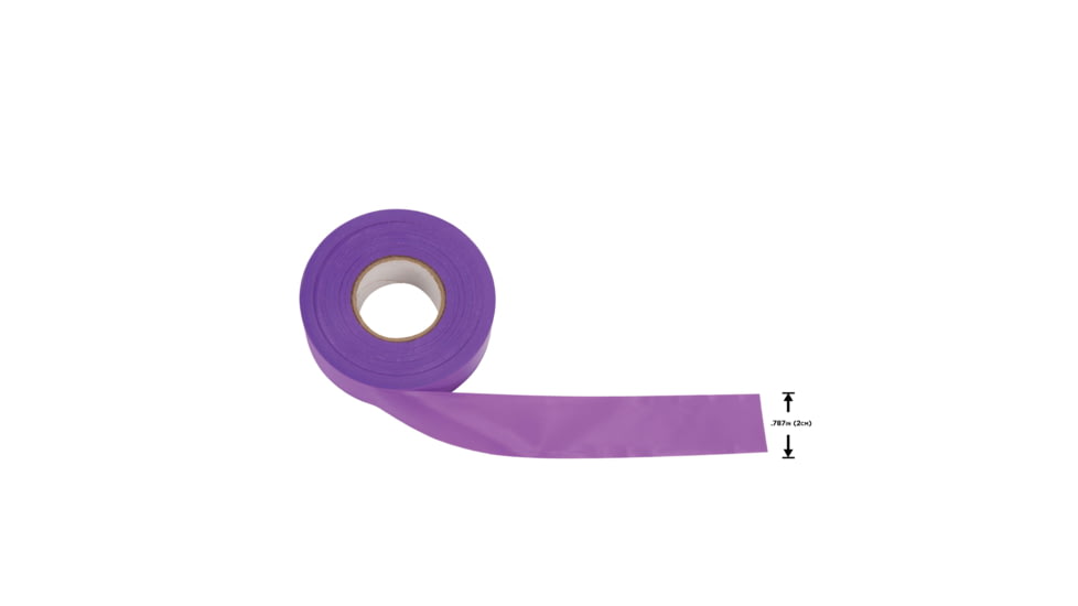 Allen No Trespassing Flagging Tape, 150-feet, Purple, 467