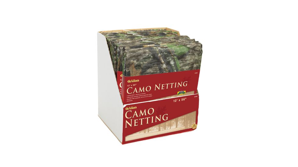 Allen Nylon OakBrush Camouflage Netting 56 Inches X 12 Feet