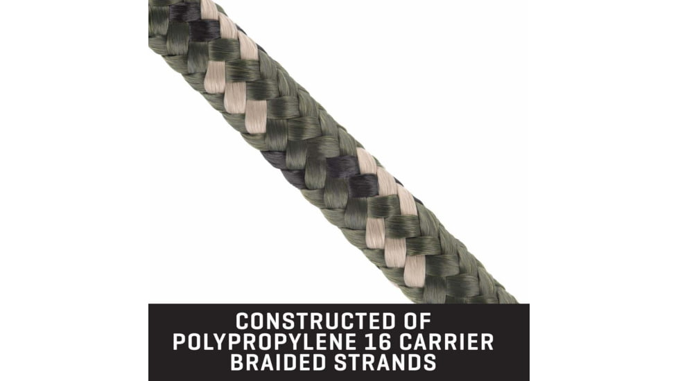 Allen Outdoor Rope 3/8 Inch 25 Foot , 5906