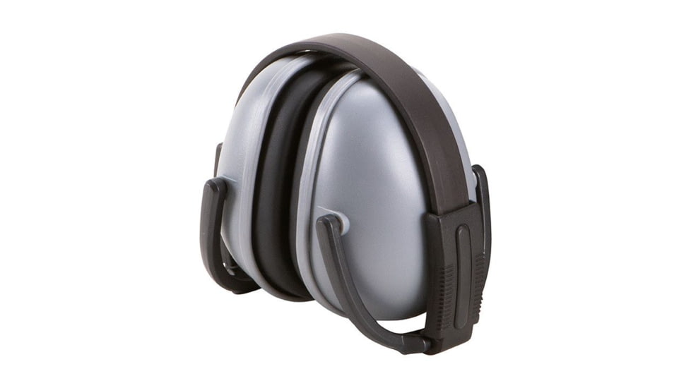 Allen Passive Muff &amp; Eye Combo 23dB, Gray Muffs/Clear Eyes, 2229