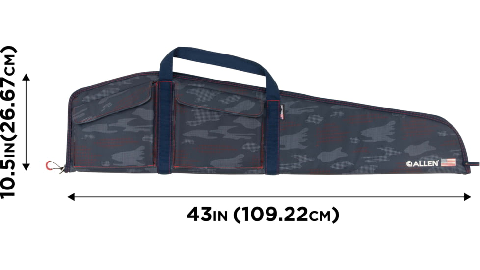 Allen Patriot Tactical Gun Case, Red/White/Blue/Patriotic Camo, 42 in, 950-42