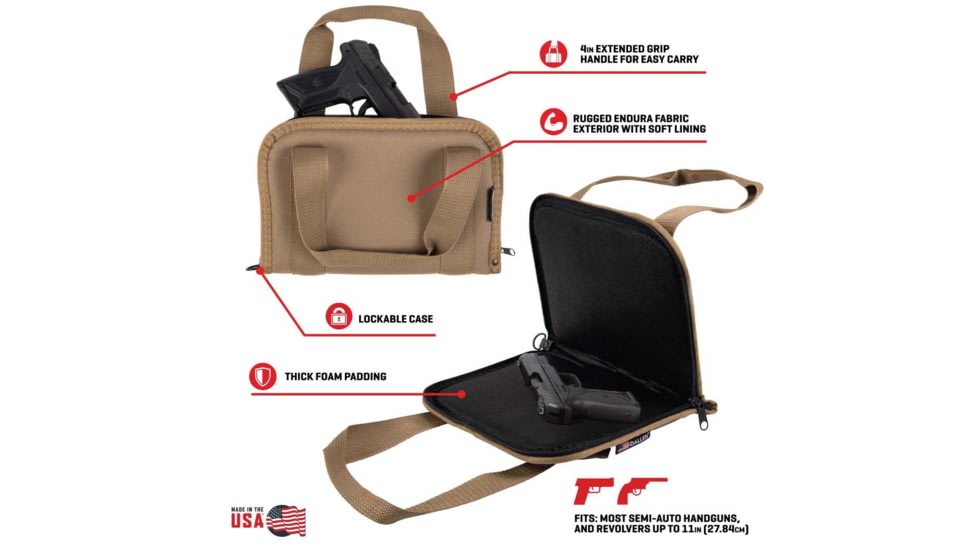 Allen Pistol Tote, FDE, 3642
