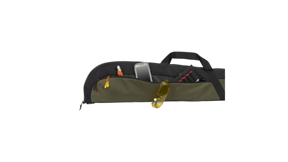 Allen Powell Shotgun Case, Black/Green, 52in, 693-52