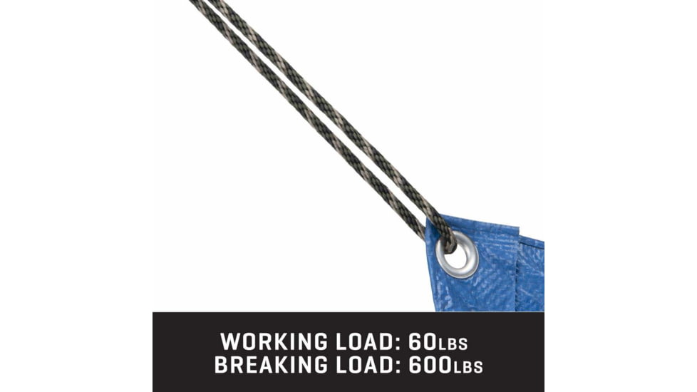 Allen PP Multifilament Solid Braid Rope 50Ft, 5909