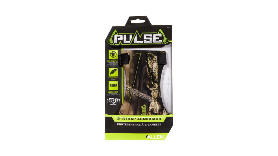Allen Pulse 2 Strap Arm Armguard, Mossy Oak Break-Up Country, 4200
