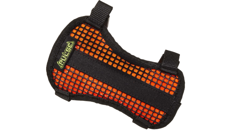 Allen Pulse 2 Strap Mesh Archery Armguard, Orange, 42016