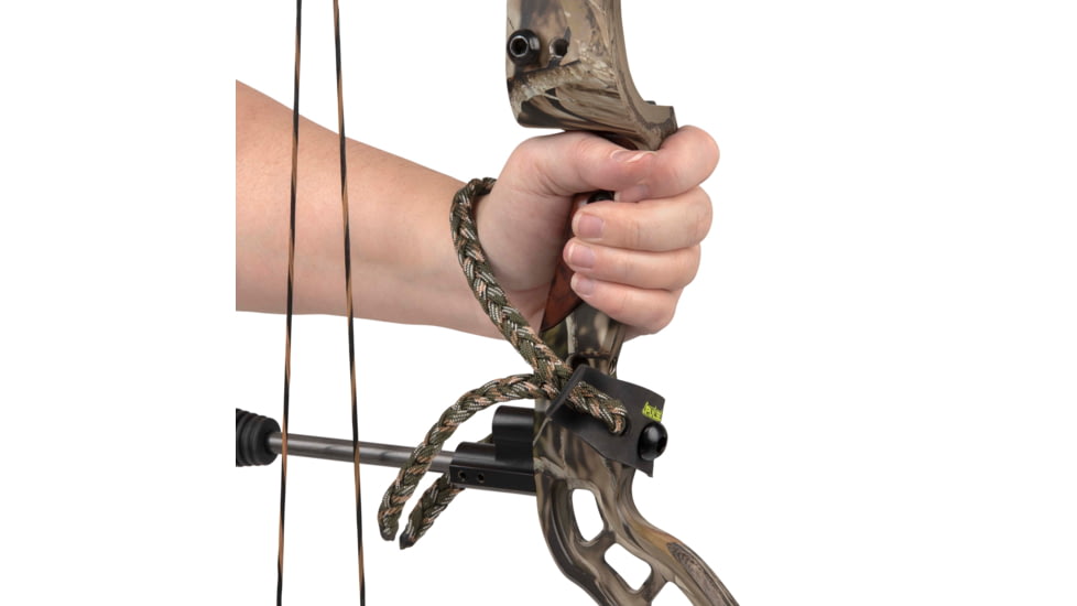 Allen Pulse Braided Compound Bow Wrist Sling, Camo, 662