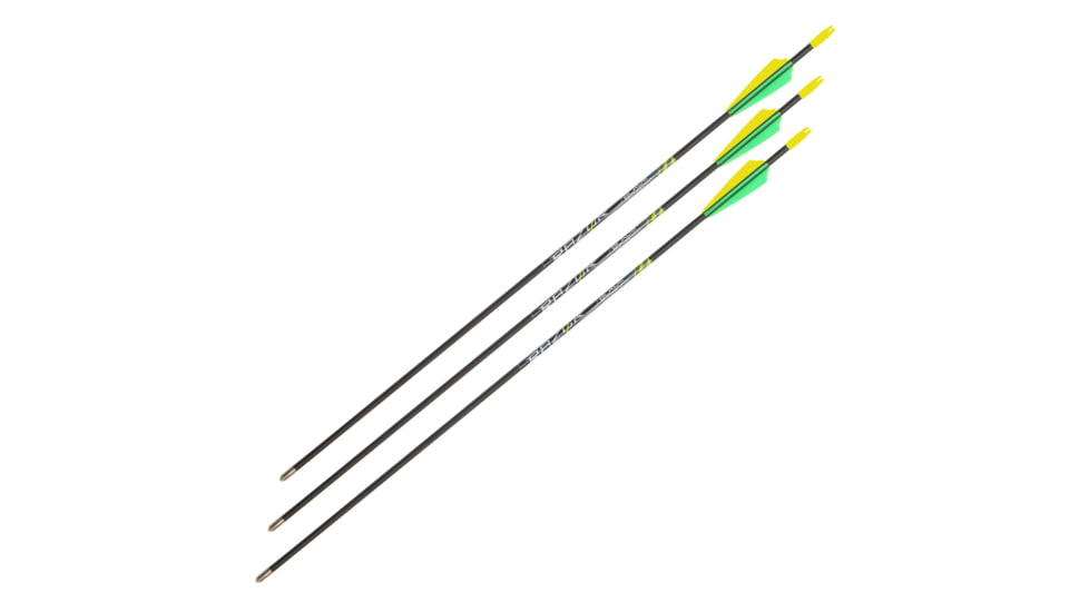Allen Allen Blade100 26in Youth Arrow , 3 Pack, Black, 93228