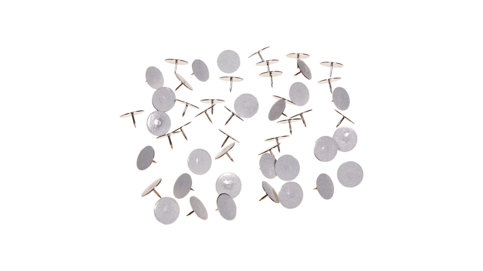 Allen Reflective Trail Marking Tacks, Silver, 47