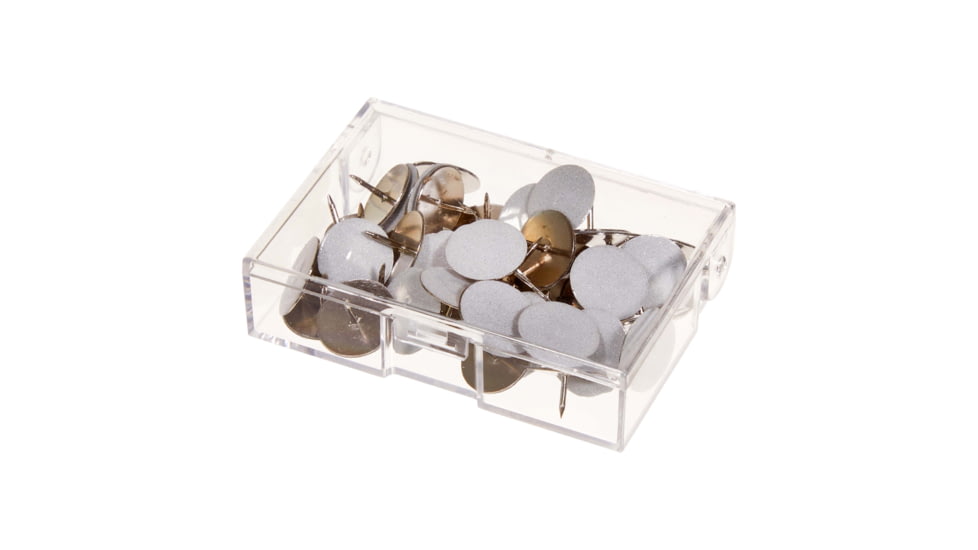 Allen Reflective Trail Marking Tacks, Silver, 47