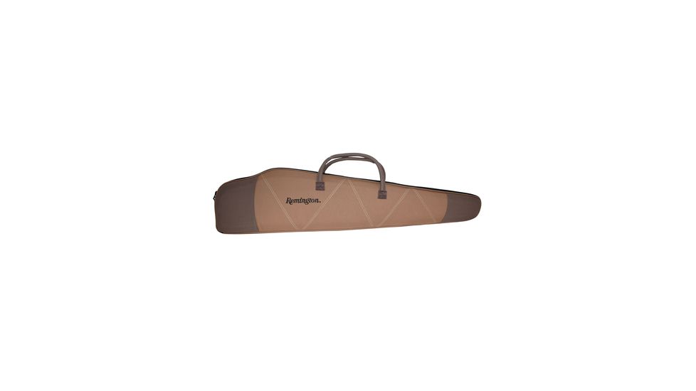 Allen Remington Quilted Scoped Rifle Case With Built In Sling Brown With Embroidered Logo 48 Inch Brown 18605