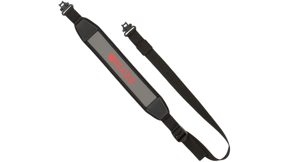 Allen Ruger Compact Rifle Sling with Swivels, Black/Gray, 27835