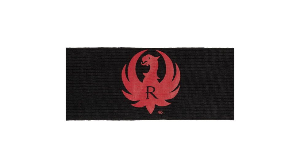 Allen Ruger Gun Sock Black with Red Ruger Logo 52 Inch