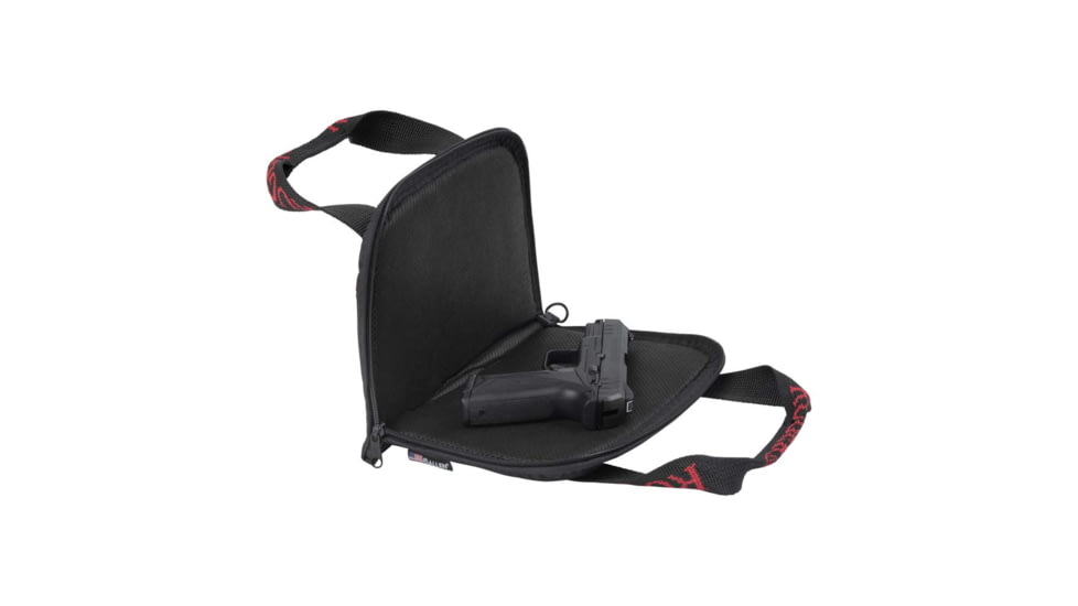 Allen Ruger Pistol Tote With Pocket, Black, 3645