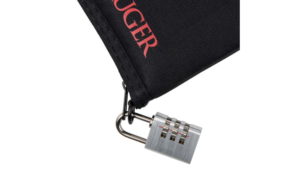 Allen Ruger Pistol Tote With Pocket, Black, 3645