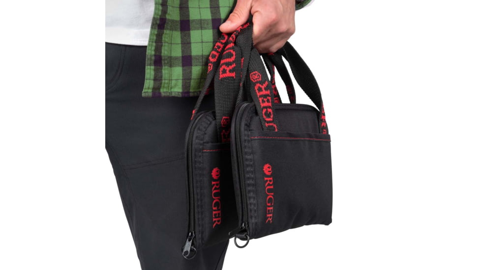 Allen Ruger Pistol Tote With Pocket, Black, 3645