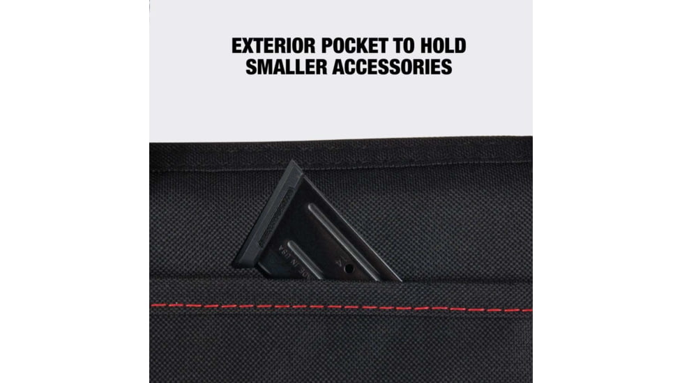 Allen Ruger Pistol Tote With Pocket, Black, 3645