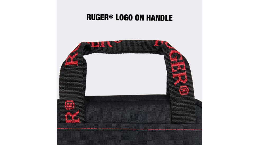 Allen Ruger Pistol Tote With Pocket, Black, 3645