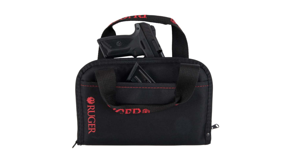 Allen Ruger Pistol Tote With Pocket, Black, 3645