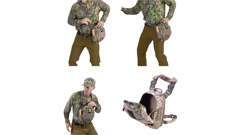 Allen Shocker Cut-N-Run Turkey Hunting Thigh Pack, Mo Shadowgrass Blades, 19170