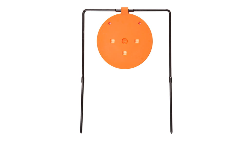 Allen Shooting Gallery Self-Healing Gong Spinner Kit, Orange/Black, 8in, 15475