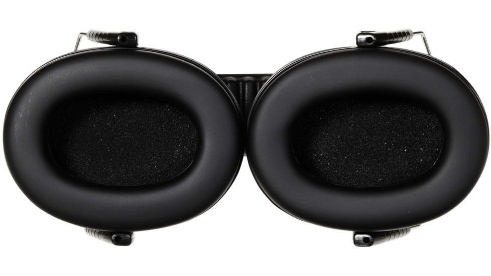 Allen Sound Defender Foldable Safety Earmuffs, 26 dB NRR, ANSI S3.19 &amp; CE EN352-1 Hearing Protection Rated, Black/Gray, One Size, 2336