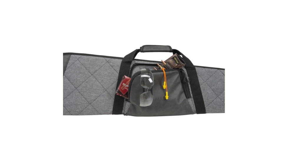 Allen South Fork Heritage Quilted Rifle Case, 48in, Grey/Charcoal, 701-48