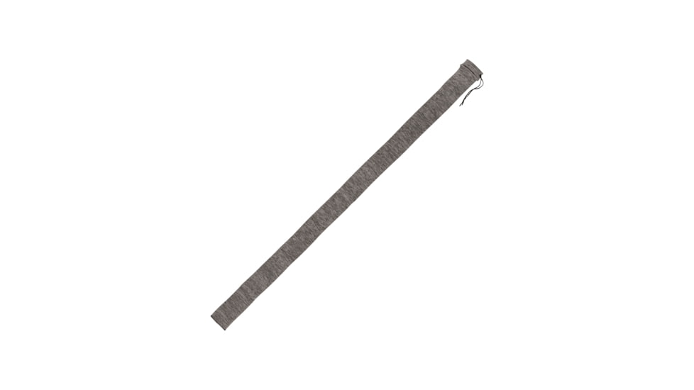 Allen Stretch Knit Gun Sock w/Writeable ID Label for Muzzleloaders and Unstrung Recurve Bows, Silicone Threated, Gray, 66 in, 13169