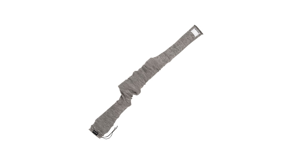 Allen Stretch Knit Gun Sock w/Writeable ID Label for Rifles with Scopes and Shotguns, Silicone Treated, Gray, 52 in, 13167