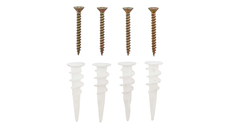 Allen Stronghold Steel Hooks, 1 Handgun/Rifle/Shotgun, Brass, Steel, 2 Pack, 5650