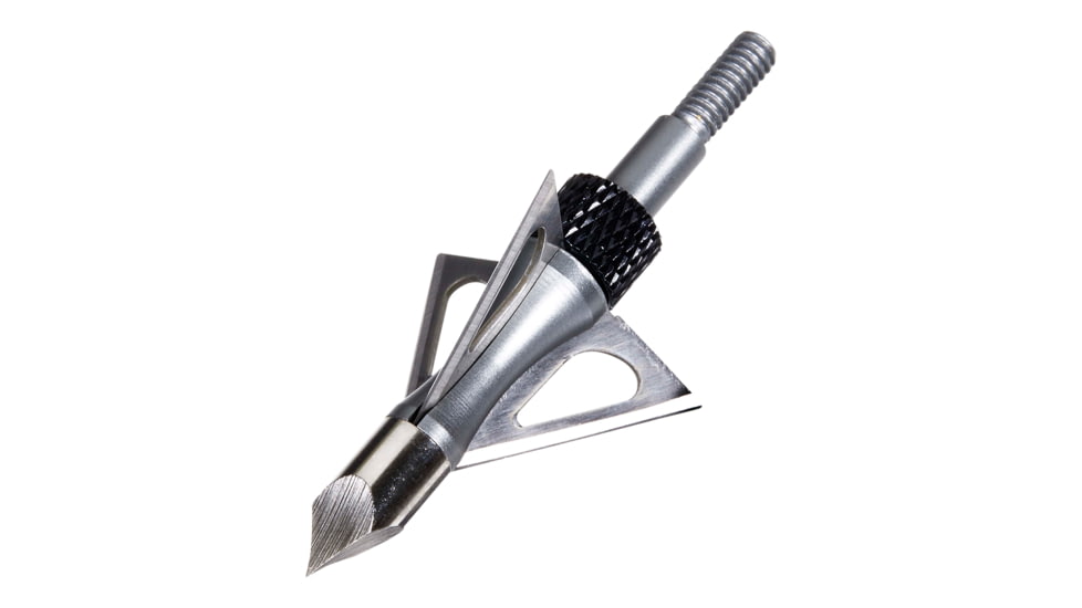 Allen Stryke Impact Fixed Blade Broadhead, 3 Pack, Black, 100 Grain, 14635