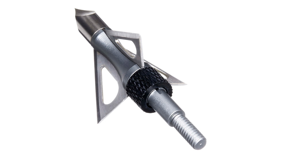 Allen Stryke Impact Fixed Blade Broadhead, 3 Pack, Black, 100 Grain, 14635