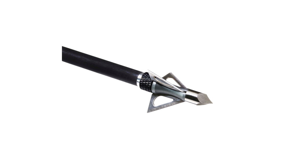 Allen Stryke Impact Fixed Blade Broadhead, 3 Pack, Black, 100 Grain, 14635