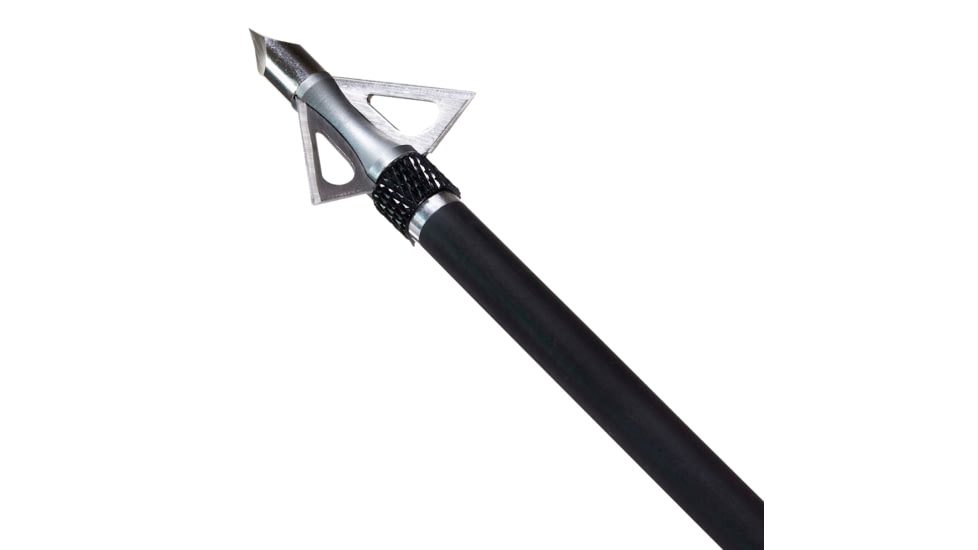 Allen Stryke Impact Fixed Blade Broadhead, 3 Pack, Black, 100 Grain, 14635