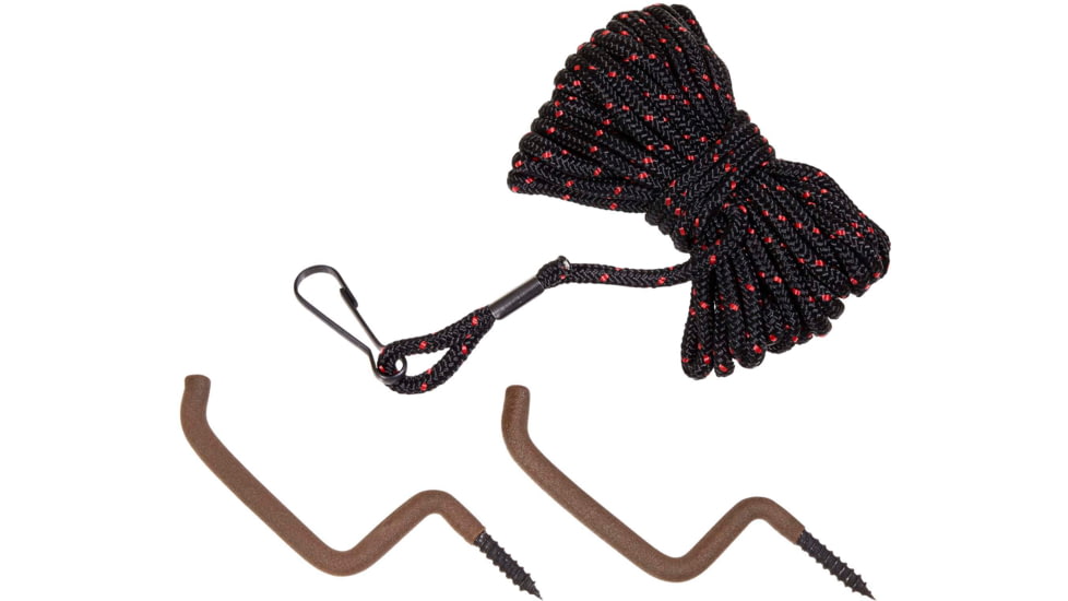 Allen Treestand Bow and Gun Rope with 2 Gear Hangers, 20ft, 54