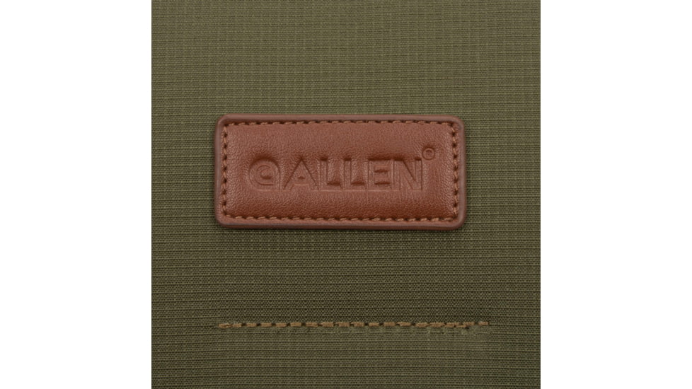 Allen Triumph Rip-Stop Shell Bag, 52in Waist Belt, Olive Green, Double Compartment, 8328