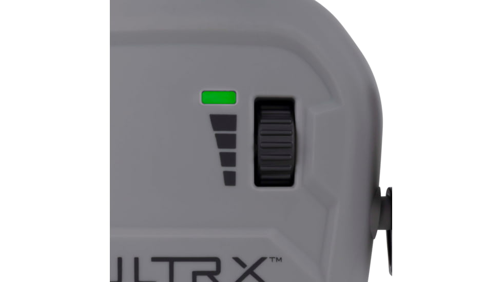 Allen ULTRX Bionic Earmuff, Cement Gray, 4143