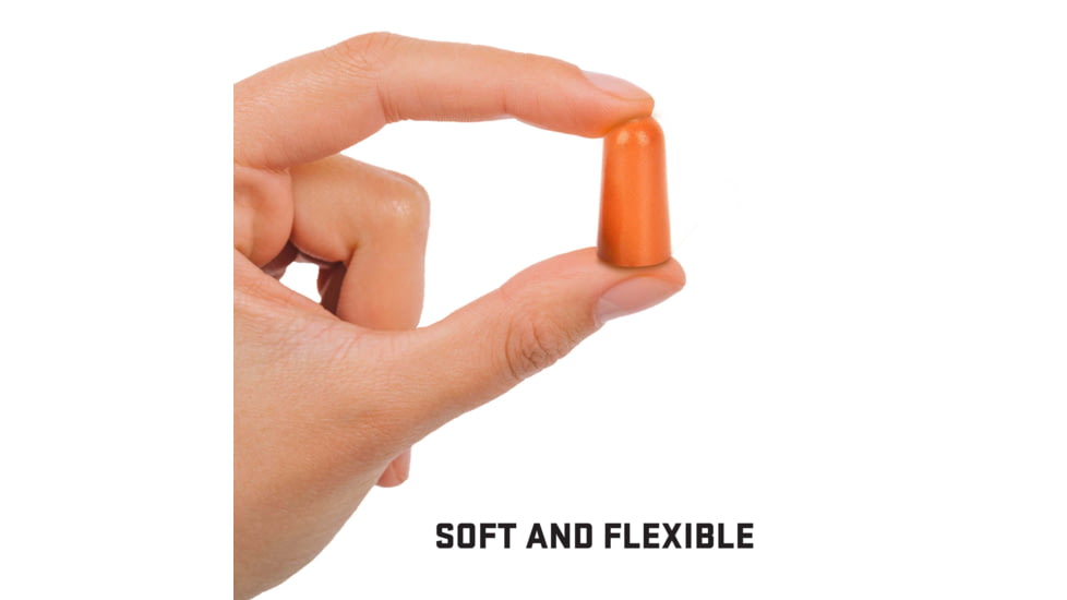 Allen ULTRX Foam Ear Plugs, 6-Pairs, Orange, 4135