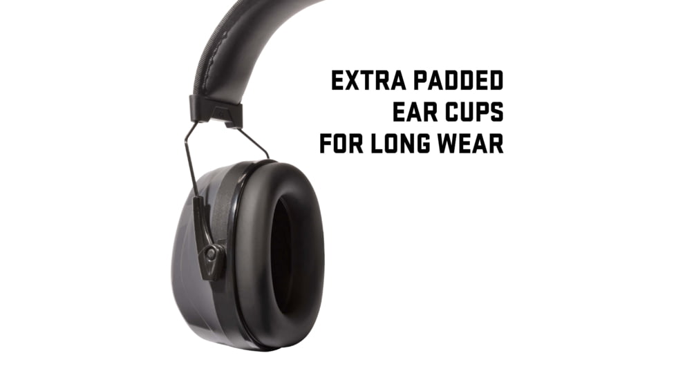Allen ULTRX Heavy Sound Defender Passive Earmuff, Gray, 4124